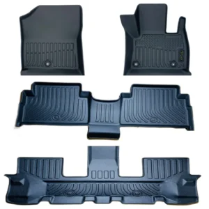 Hyundai Santa Fe (Hybrid) 2021-2024 All weather 3D/5D moulded TPE car mats – Right Hand Drive