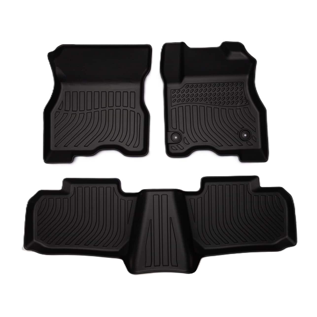 Nissan Leaf 2018+ All weather 3D/5D moulded TPE car mats – Right Hand Drive