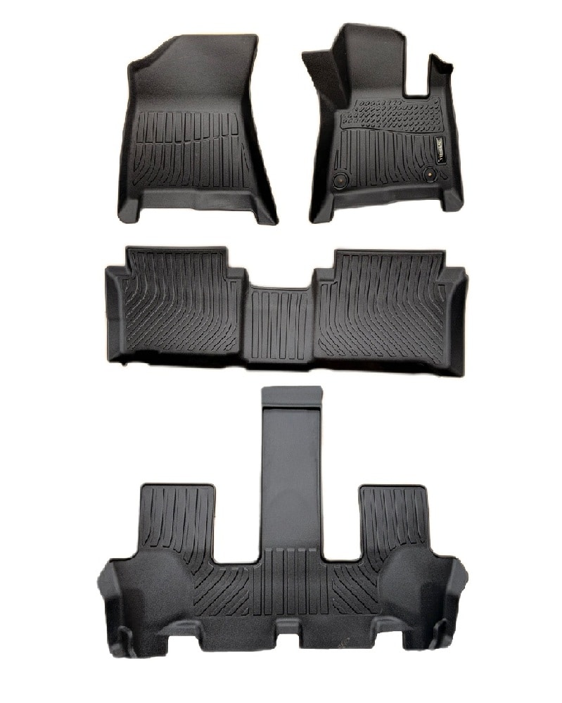 Hyundai Santa Fe MX5 (Hybrid) 2024+ All weather 3D/5D moulded TPE car mats – Right Hand Drive