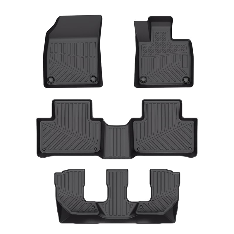 Volvo XC90 2015+ 7 seater All weather 3D/5D moulded TPE car mats – Right Hand Drive